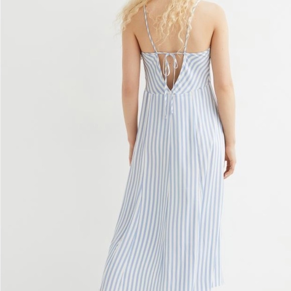 NWT H&M Satin V-Neck Slip Dress - Picture 5 of 9